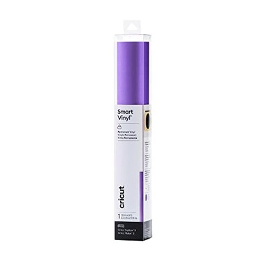 Cricut Smart Permanent Vinyl Shimmer Purple 3ft Roll 13x36 for Explore and Maker 3 Matless Cutting for Long cuts up to 12ft
