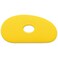 Mudtools Pottery Ribs Shape 1 Polymer Rib Yellow Soft KidneyShaped Clay Shaping Tool Y1