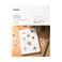 Cricut Vinyl Sticker Paper 12 Clear Sheets 85x11 Printable Stickers for Inket Printer Compatible with Maker Explore Joy Xtra Machines