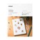Cricut Vinyl Sticker Paper 12 Clear Sheets 85x11 Printable Stickers for Inket Printer Compatible with Maker Explore Joy Xtra Machines