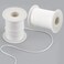 IFAMIO 400 Ft Braided Wick 24 Ply Candle Wick Spool 2 Rolls Braided Wick Spools Bulk Cotton Yarn Embroidery Thread for Candle Making Candle DIY