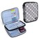 LUXJA Carrying Bag Compatible with Cricut Pen Set and Basic Tool Set Doublelayer Organizer Compatible with Cricut Accessories Bag Only Gray Dots