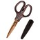 Plus SC175ST 34519 Scissors Fit Cut Curve Titanium Continuous Sharpness Brown