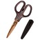 Plus SC175ST 34519 Scissors Fit Cut Curve Titanium Continuous Sharpness Brown