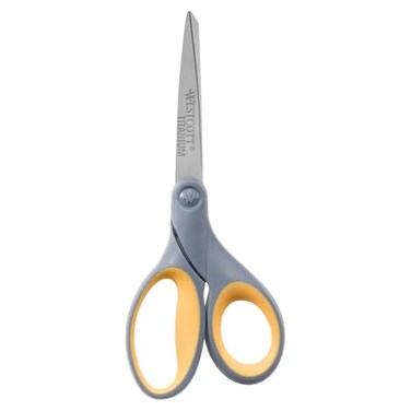 Westcott Titanium Bonded Scissors With Soft Handles 7 Straight single 13526
