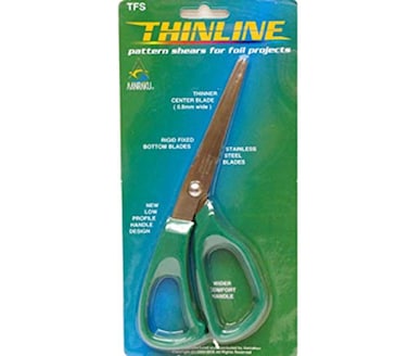 Delphi Glass Stained Glass Supplies Thinline Pattern Shears
