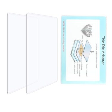 BAOFALI 3 PcsSet Standard Cutting Pads and Thin Die Adapter for Die Cutting Machine