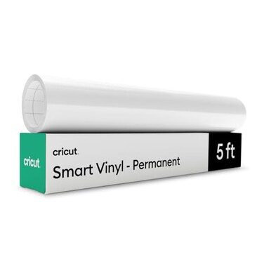 Cricut Smart Permanent Vinyl White 13in x 5ft for Maker Explore Machines