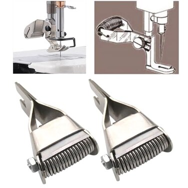 ckpsms Brand 2PCS GS1 Industrial Sewing Machine Grip Snip Thread Cutter with Concealed Knife