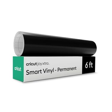 Cricut Smart Permanent Vinyl for Joy Xtra Machine Black 95in x 6ft Roll