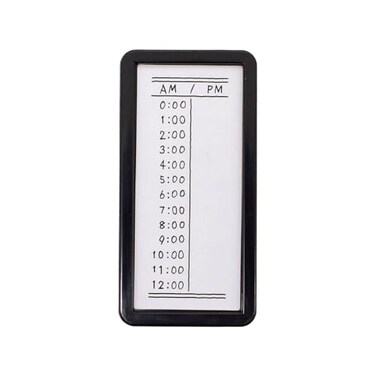 Midori DESIGNPHIL 35512006 Stamp Penetrating Stamp Half Vertical Pattern