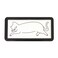 Midori DESIGNPHIL 35504006 Stamp Penetrating Stamp Half Cat Pattern