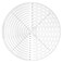 QWORK 10 Round Center Finder Compass with Clear Acrylic for Precise Circle Marking on Irregular Surfaces Crafting Woodworking and Carpentry Tool