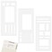HINGTAI 3Pcs Journal Stencil Set Reusable Planner Stencils Templates Create Custom Weekly Monthly Layouts for Dot Grid Journals Enhanced Efficiency for Planning Journaling Enthusiasts