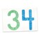 Roylco Number Stencil Tracers 10 Plastic Number Stencils 09 for Math Classroom Posters Bulletin Boards Tracing Crafts Early Learning