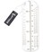 UPTTHOW Sock Ruler Knitting Crochet Size Measurement Hook Gauge