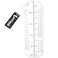 UPTTHOW Sock Ruler Knitting Crochet Size Measurement Hook Gauge