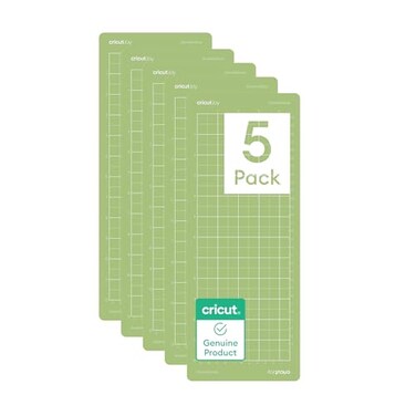 Cricut StandardGrip Cutting Mat Pack 5 count 45in x 12in for Joy Machine
