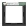 MCS Canvas Float Frames 12x12 Frame Black Square Frame for Finished Canvases Vertical Horizontal Wall Hanging for Canvas Paintings 1Pack