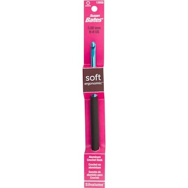 Susan Bates Soft Ergonomic Aluminum Crochet Hook