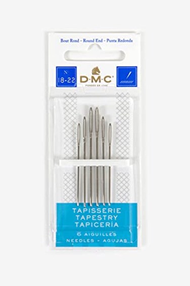 DMC 17671822 Tapestry Hand Needles 6Pack Size 1822