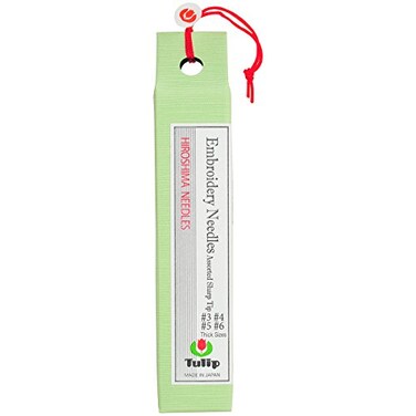 Sewline Tulip Embroidery Needles Assorted Thick 8Pack