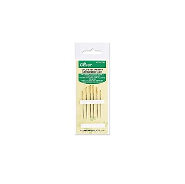 Clover Gold Eye Chenille Needles Size 22 6Pkg