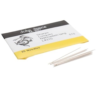 John James Sharp Beading Needles Size 10 25 Pack