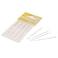 The Beadsmith Big Eye Beading Needles 2125 inches 4 per Card Sharp Points Use for General Sewing Weaving and Embroidery Very Easy to Thread