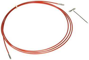 ChiaoGoo Cable 50 125cm with Key for Twist Red Lace Interchangeable Small Knitting Needle Set 7550S
