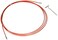 ChiaoGoo Cable 50 125cm with Key for Twist Red Lace Interchangeable Small Knitting Needle Set 7550S