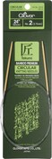 Clover Bamboo Circular Knitting Needle 24 2