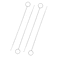 HSYMQ 4 Pcs Point Loop Turner Sewing Tool Tongue Crochet Tool Latch Hook Tool for Silicone Beads Belts Strips DIY Accessories