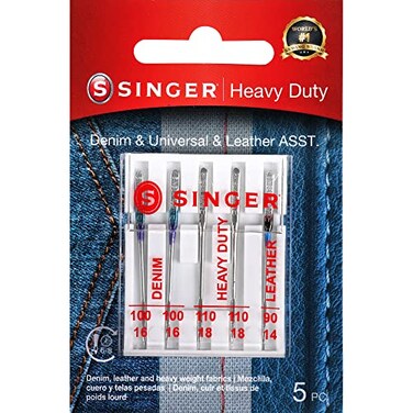 SINGER 04801 Universal Heavy Duty Machine Needles 2 Pack