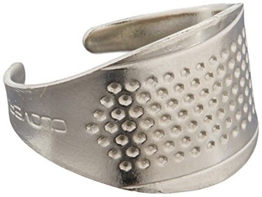Clover Adjustable Ring Thimble 1 Gold