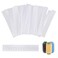 Styquenzer 100 Pcs Thread Net Spool Saver Embroidery Machine Thread Spools Sleeve Nets for Different Sizes of Embroidery Sewing Quilting Threads Spools and Cones 6 x 1 cm