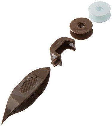 Clover Bobbin Tatting Shuttle Brown None