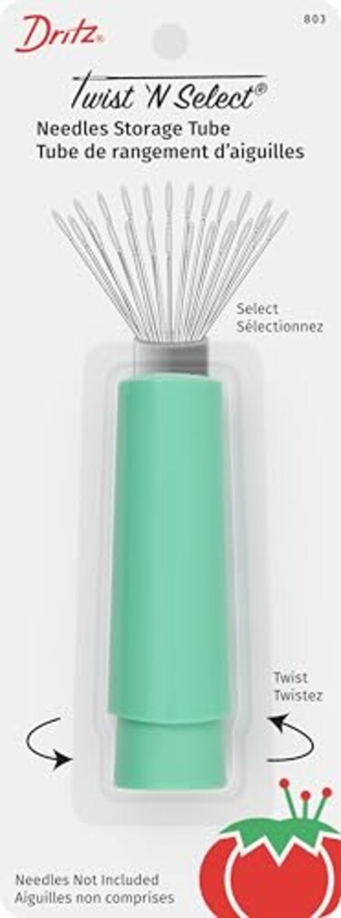 Dritz 803 Twist N Select Needle Storage Green