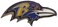 Aminco NFL Baltimore Ravens Team Logo Pin