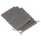 PATIKIL 18x12cm Microfiber Pouch 3Pcs Soft Storage Drawstring Gift Bag for Glasses Wedding Gray
