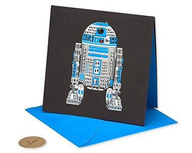 Papyrus Star Wars Birthday Card R2D2
