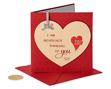 Papyrus Romantic Valentines Day Card Just So You Know