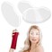 EBANKU Face Eye Shield 50 Pcs Plastic Shower Shield Visor Eye Protector Makeup Protective Eyebrow for Adults
