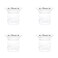 4pcs Flange Insert 19mm Compatible with eufy S1 ProS1E10E20 Wearable Breast Pump Replace for eufy Breast Pump Sizing Insert Fit for Breast Pump Replacement Parts