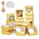 COTOPHER Soap Box 30Pcs Small Soap Packaging Boxes 28x28x12 Inch Mini Kraft Boxes with Window Soap Boxes for Homemade Soap Candy Chocolate Bakery Cookies Soap Packaging