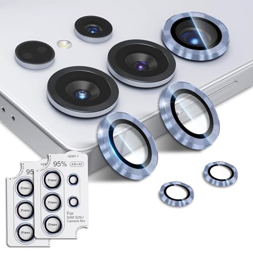jzg Jzg For Samsung Galaxy S25 Ultra Camera Lens Protector 2 Pack Individual Lens Co