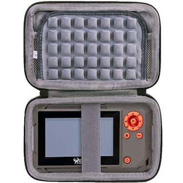 co2CREA Hard Case Replacement for Wildgame Innovations Trail Pad VU60 Stealth Cam SD Card Reader Viewer 43 LCD Screen Black Case
