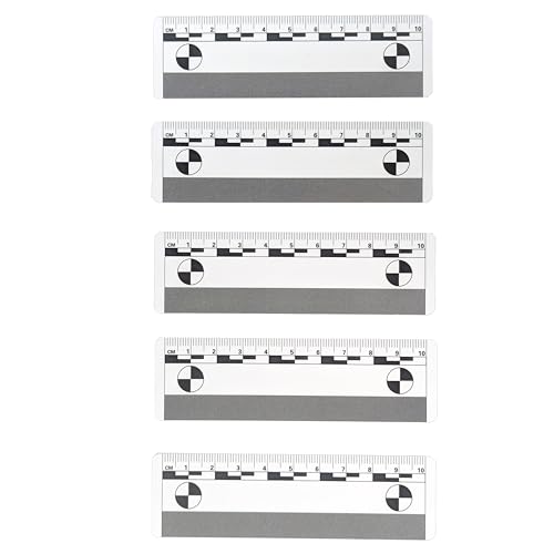crimescene Crimescene 10cm Photomacrographic Scales Pack Of 5 10 cm