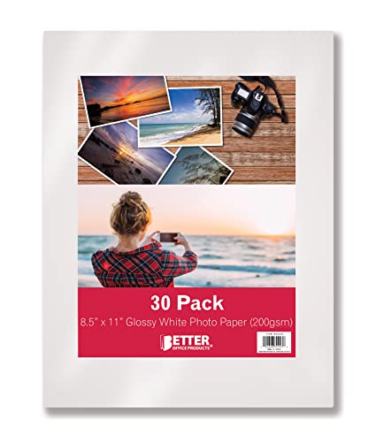 betterofficeproducts Betterofficeproducts Glossy Photo Paper 85x11inch