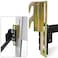 2Pcs 711 BoltOn to HookOn Bed Frame Conversion Brackets with Hardware Hook PlateHeadboard Hook Set Hook on Bed Rails Bed Frame Brackets